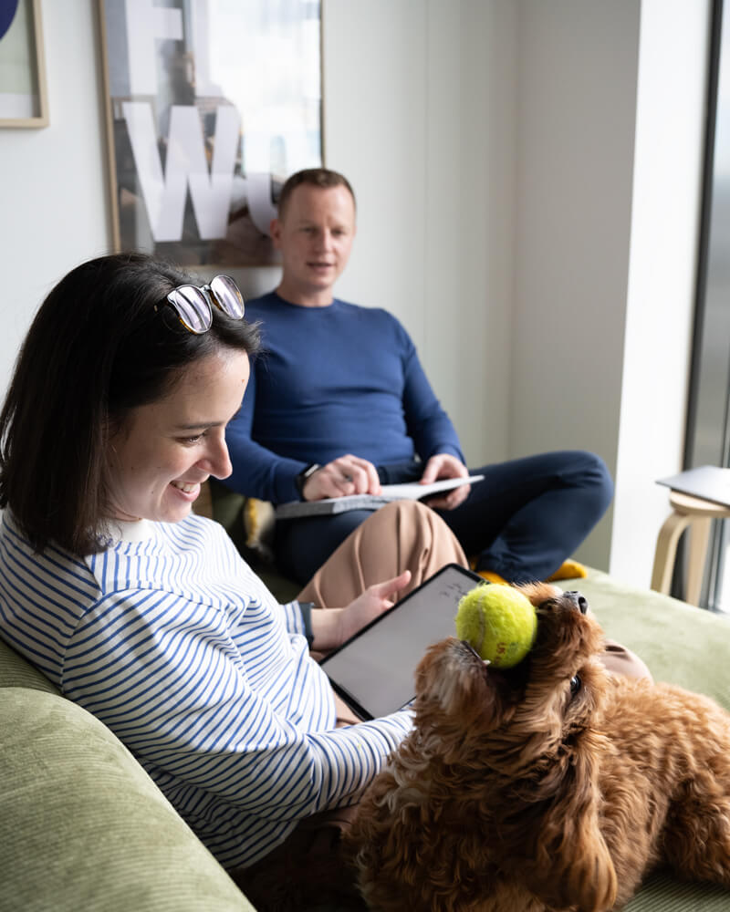 Fewolino-Team-mit-Maggie