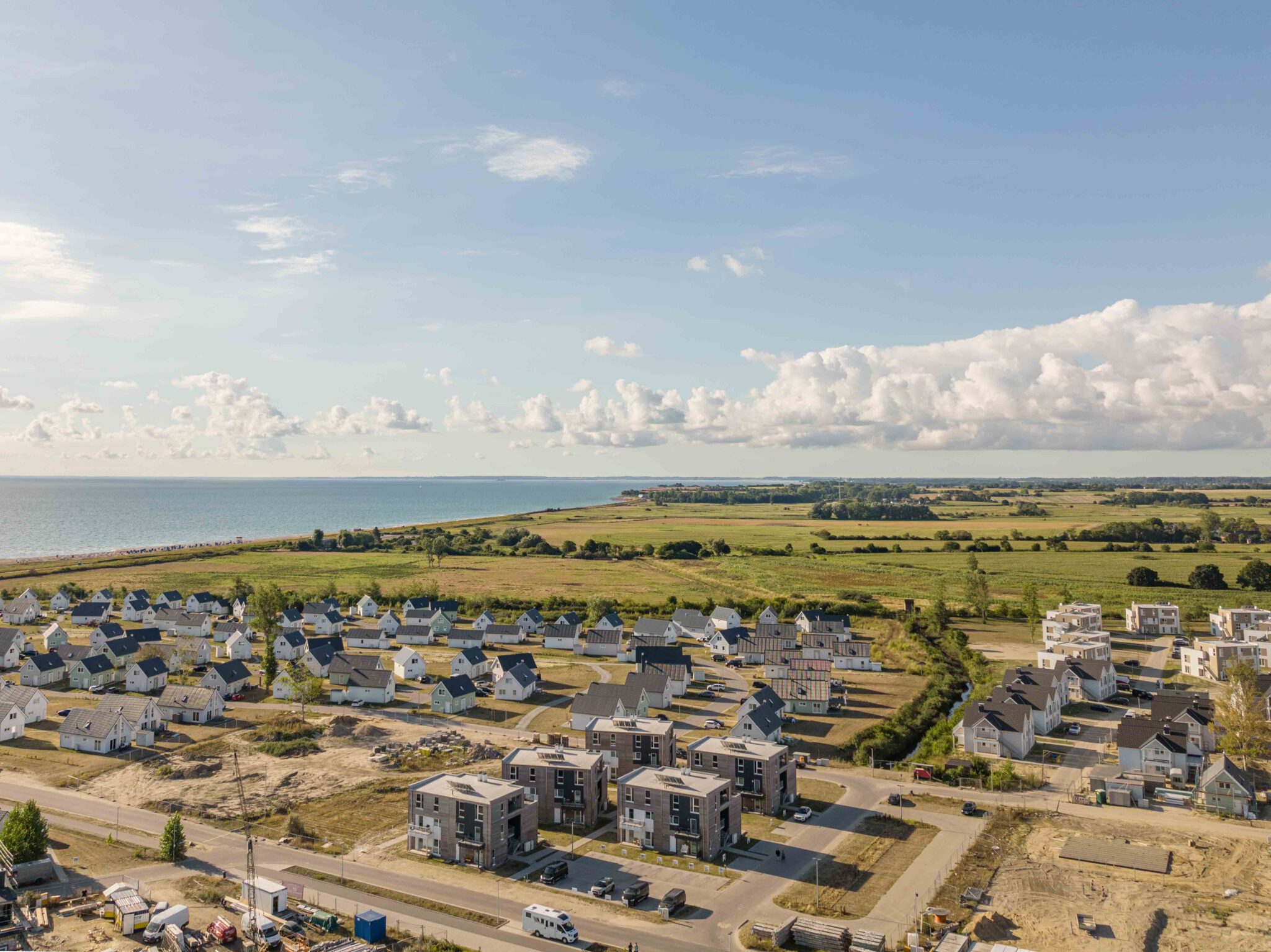 Drohenaufnahmen Ferienhaus und Ferienwohnung