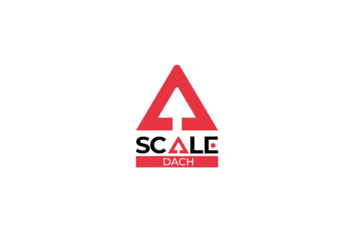 Logo der SCALE DACH Fachkonferenz für Kurzzeitvermietung auf weißem Hintergrund.