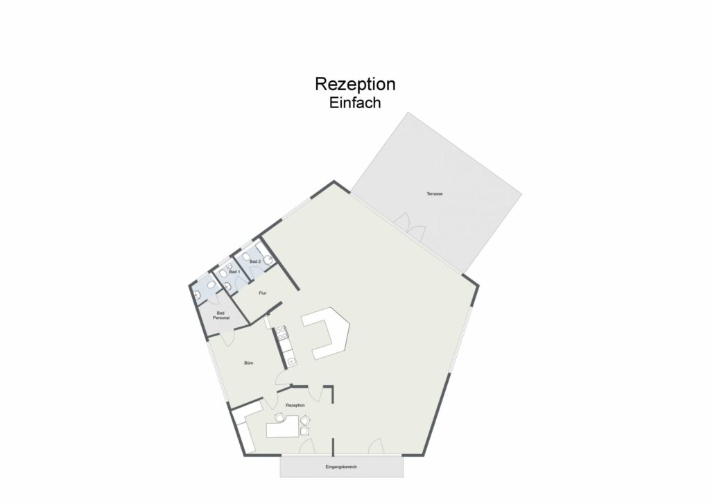 einfache Rezeption Layout