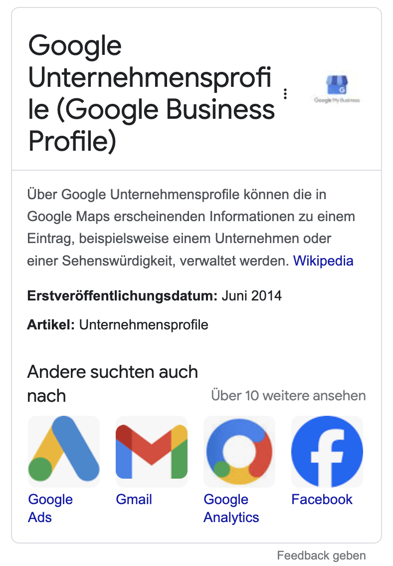 Google My Business für Ferienhaus und Ferienwohung