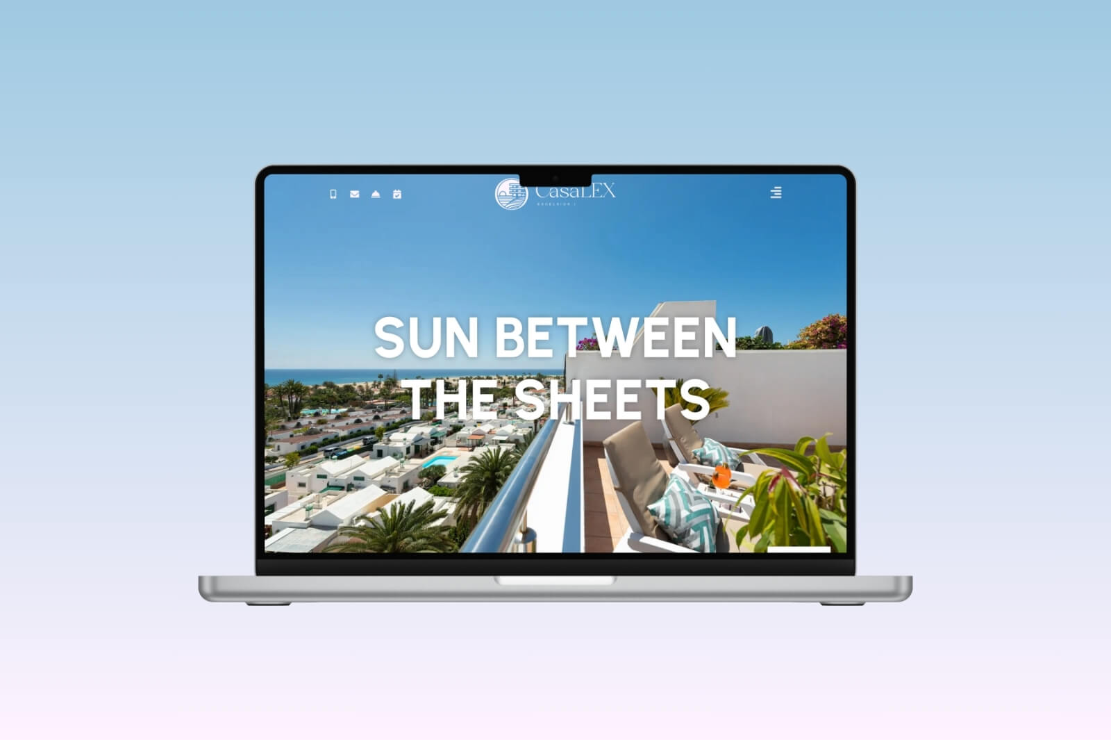 Ferienhaus Website Professionelles Auftreten