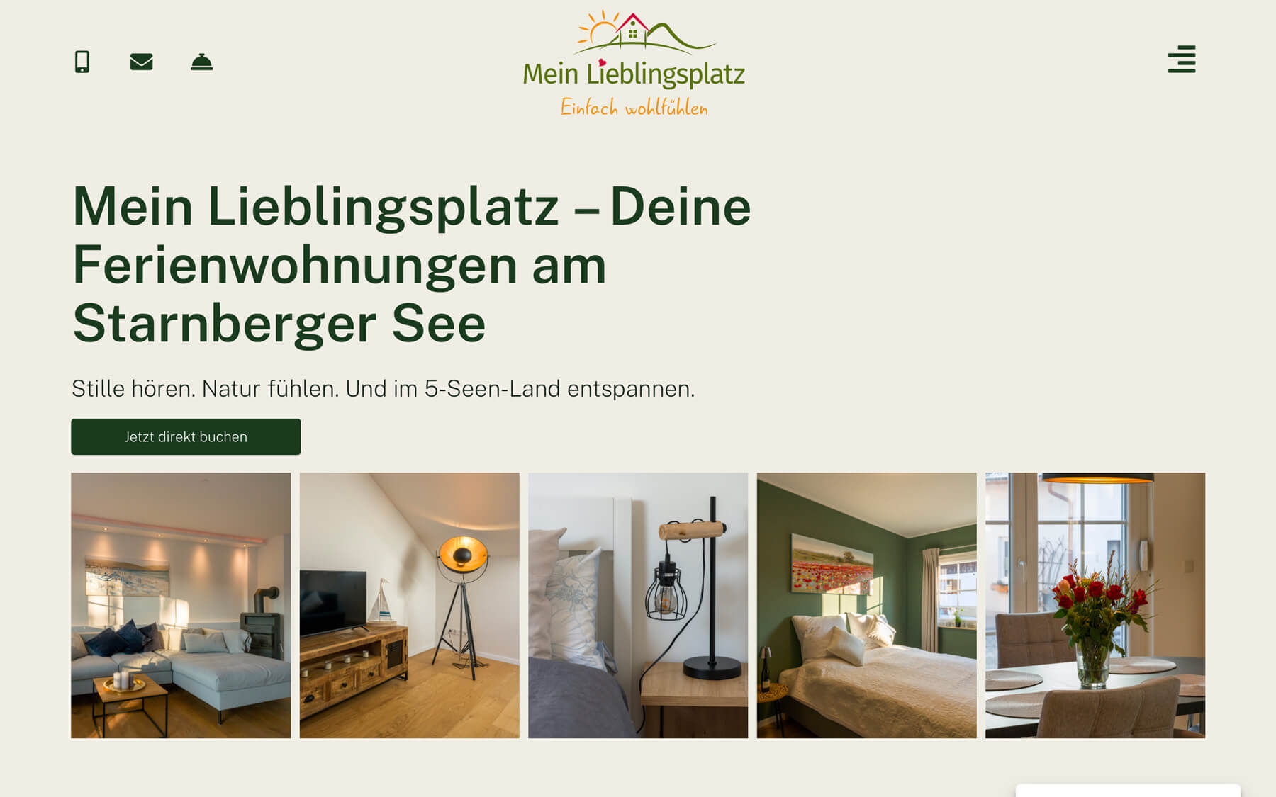 Ferienwohnung Homepage mit #EasyBooking (zadego GmbH) Buchungsstrecke